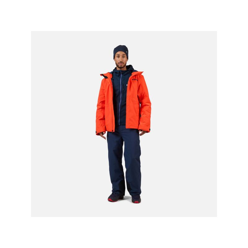ROSSIGNOL Strawpile Insulated Pant Men's Ski Trousers, Navy Blue