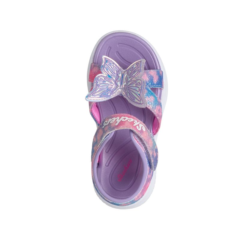 Skechers Kids' Sandals JUMPSTERS SANDAL BUTTERFLY BRITES 303109N LVMT Skechers