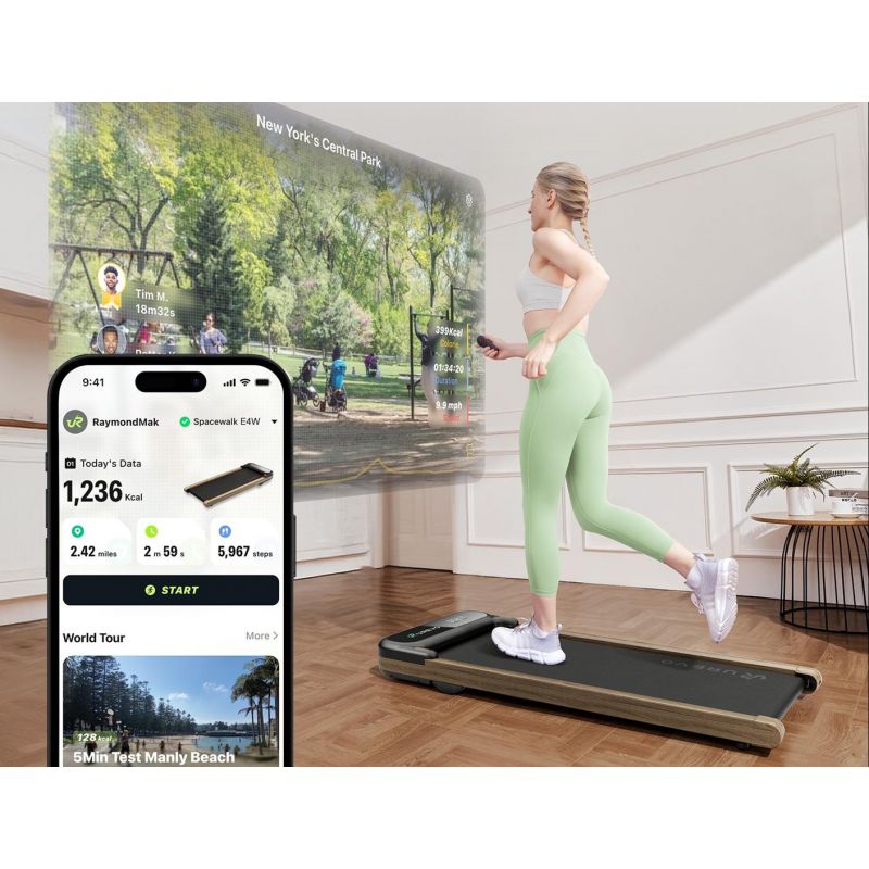 UREVO SpaceWalk E4W electric treadmill In preparation Your Sports Performance