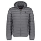 Geographical Norway men's jacket AMIGOTAL HOOD DB DGREY MEN 233 DARK GRAY (WZ5179H/GN-GRIS FONCÉ) In preparation Your Sports Performance