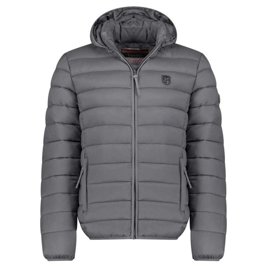 Geographical Norway men's jacket AMIGOTAL HOOD DB DGREY MEN 233 DARK GRAY (WZ5179H/GN-GRIS FONCÉ) In preparation Your Sports Performance