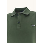 Paul&Shark men's polo shirt, olive cotton, 99311001-89 – classic, sporty elegance