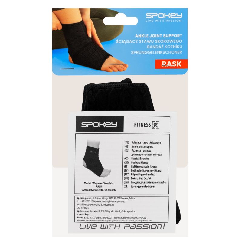 Ankle brace Spokey Rask H SPK-929604 Accessories/Training equipment/Taśmy treningowe Your Sports Performance