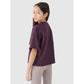 Girls' oversize printed crop top 4F 4FJRSS25TTSHF2587-50S *Kategoria tymczasowa Your Sports Performance
