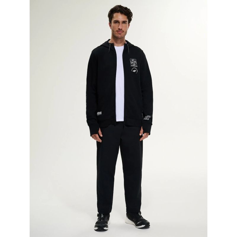 Men's relaxed hooded sweatshirt 4F 4FRSS26TSWSM2923-20S
