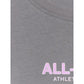 Oversized T-shirt with print for girls 4F 4FJWAW25TTSHF2387-23S 4f