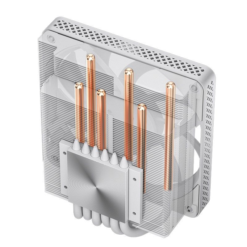Jonsbo HX6200D Processor Air Cooler 12 cm White 1 pc. Chłodzenie/Chłodzenie CPU Your Sports Performance