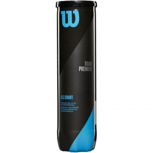 4 Wilson Tour Premier All Court tennis balls WRT119400 Accessories/Balls/Tennis Your Sports Performance