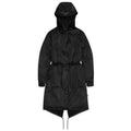 Rains waterproof coat STRING W PARKA W3 18550 84 BLACK GRAIN Clothing Your Sports Performance