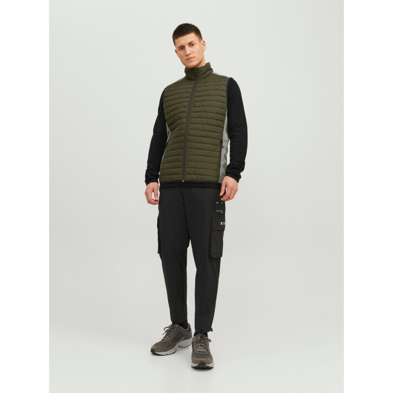Jack &amp; Jones Jjemulti Bodywarmer Collar Noos M 12200684ROSIN Clothing/Outdoor/Jack & Jones Your Sports Performance