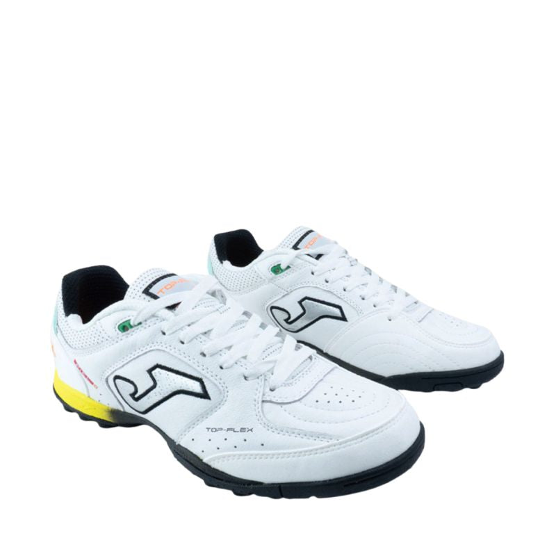 Joma Top Flex Turf 2602 White Football Shoes TOPS2602TF