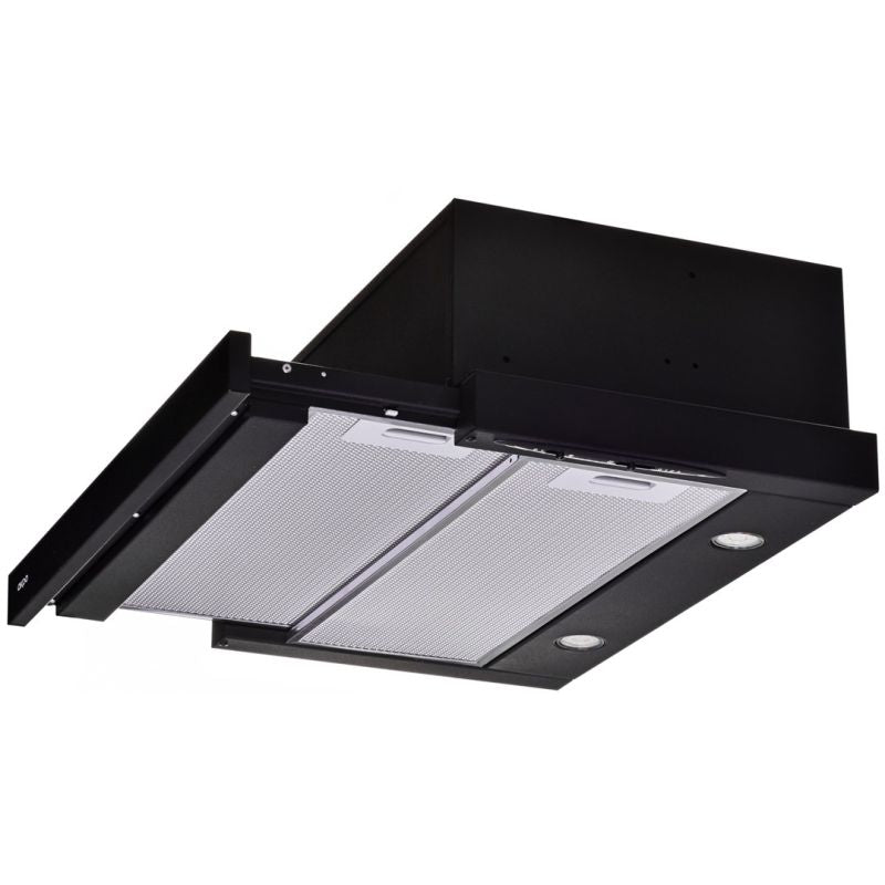 AKPO WK-7 LIGHT ECO 50 BLACK telescopic hood (under-cabinet) AGD - Produkty/Okapy kuchenne Your Sports Performance