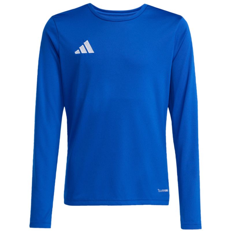 adidas Entrada 26 Long Sleeve Jersey Kids' Shirt, Blue, KF5886