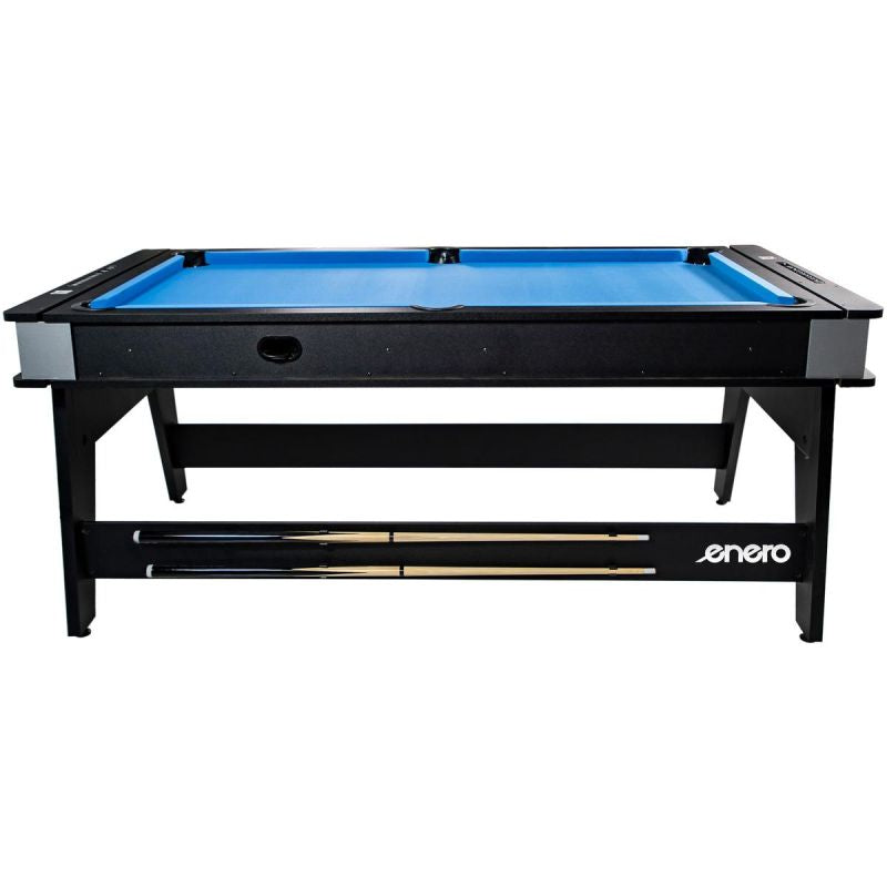 4-IN-1 MULTIGAMING TABLE BILLIARDS TABLE TENNIS HOOK-UP DINING TABLE 189x94.1x81.3CM ENERO Accessories Your Sports Performance