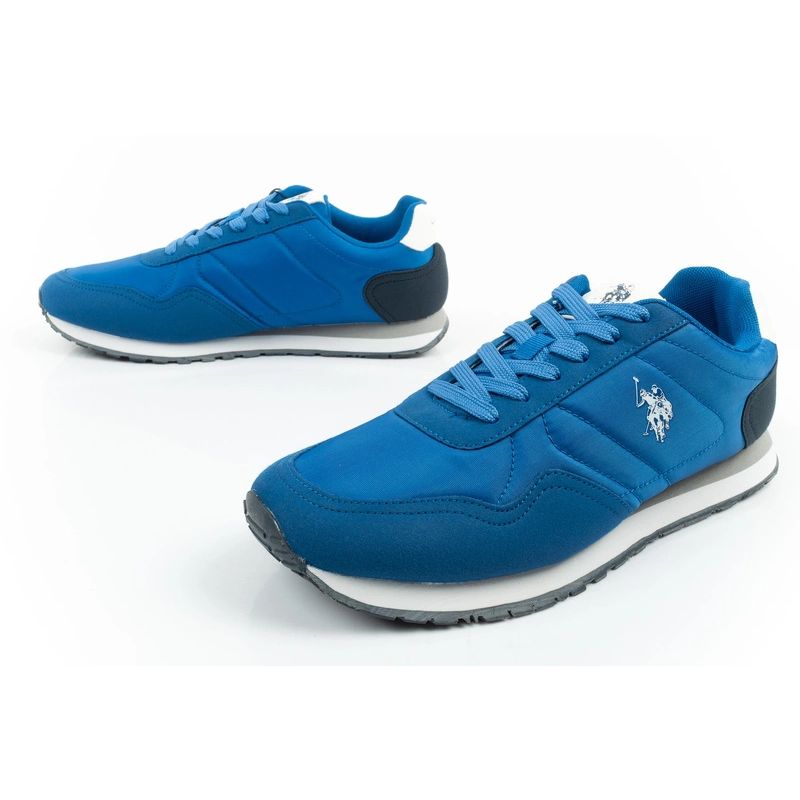 US Polo Assn sports shoes sneakers men's fashionable comfortable blue Your Sports Performance