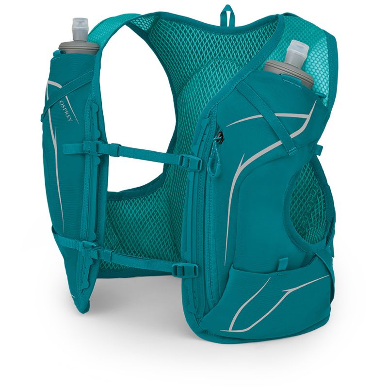 Women's OSPREY Dyna 1.5 Running Vest w/Flasks Verdigris Green WM