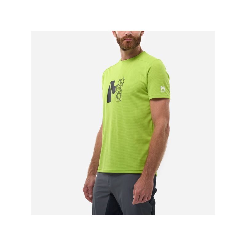 MILLET Kamet Map Ts Ss M men's t-shirt blue