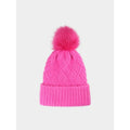 Girls' winter hat with pompom 4F Junior 4FJWAW24ACAPF419-54S *Kategoria tymczasowa Your Sports Performance