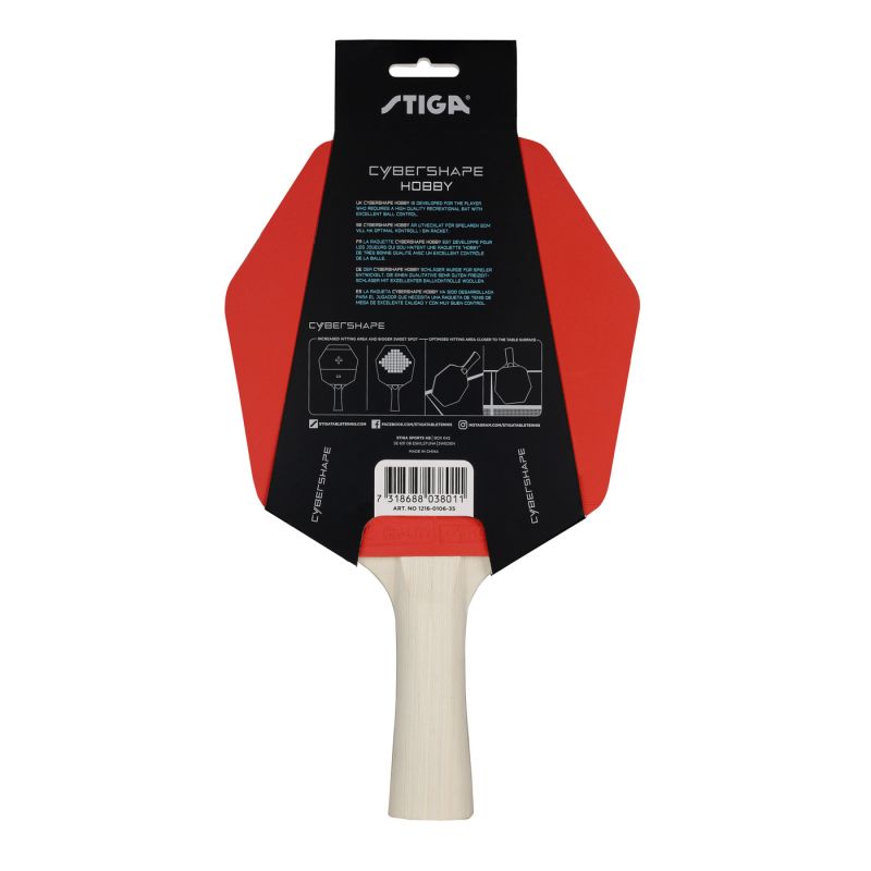 Stiga Cybershape Hobby 92800591803 Table Tennis Racket Accessories/Rackets and accessories Your Sports Performance