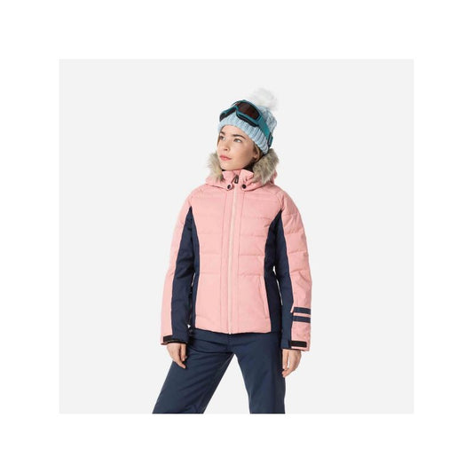 Rossignol Girl Polydown Jkt Jacket Pink Import z PMSport Your Sports Performance