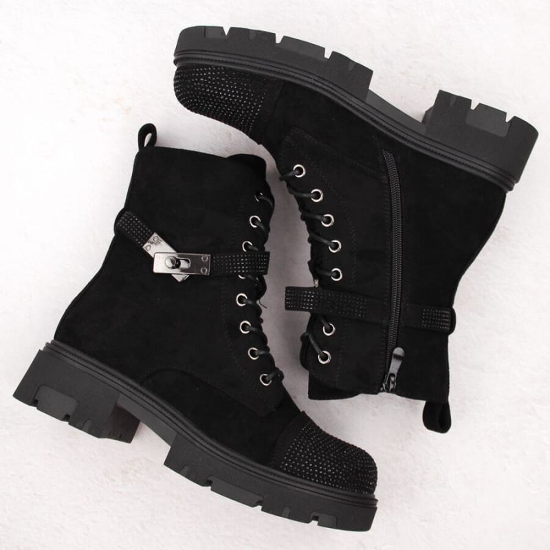 Insulated platform work boots S.Barski W OLI266 black Footwear/Outdoor/S.Barski Your Sports Performance