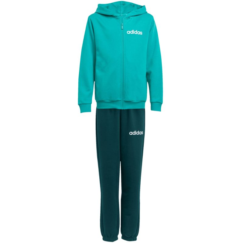 Adidas Essentials green kids tracksuit JN2427 In preparation Your Sports Performance