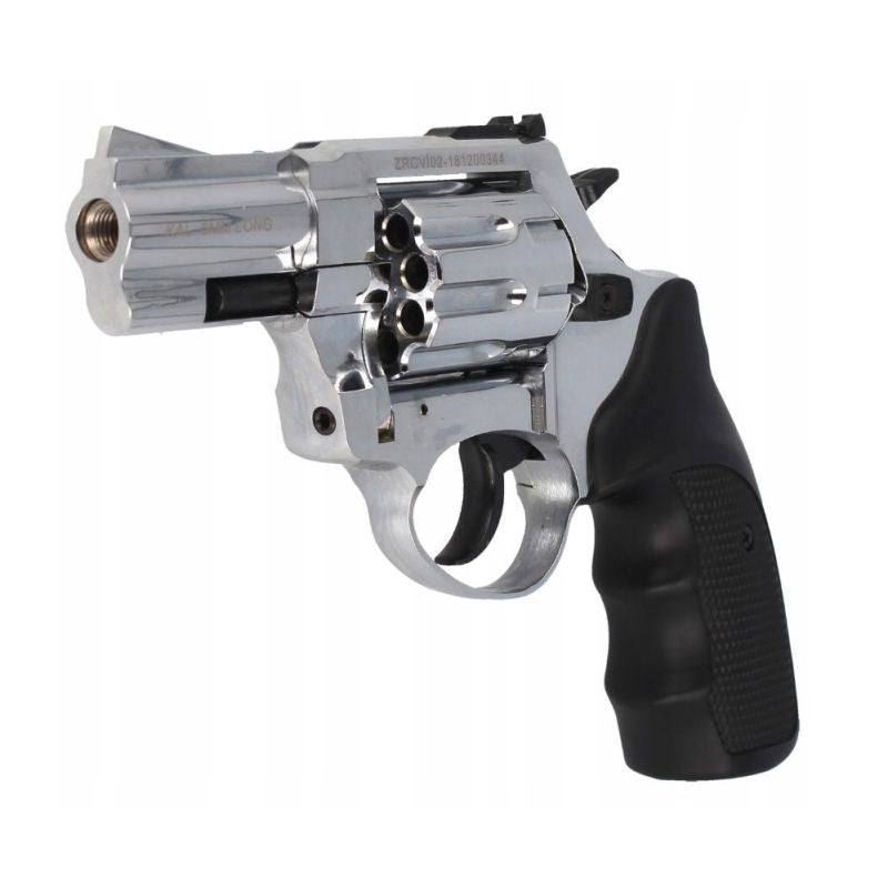 ZORAKI R1-K6L BAS blank alarm and signal revolver, 2.5" barrel, cal. .22 Long Blank, flash chrome (R1256MNP-BAS) In preparation Your Sports Performance