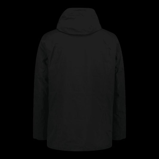 CMP men's long winter sports jacket with hood, black (34K0157/U901) In preparation Your Sports Performance