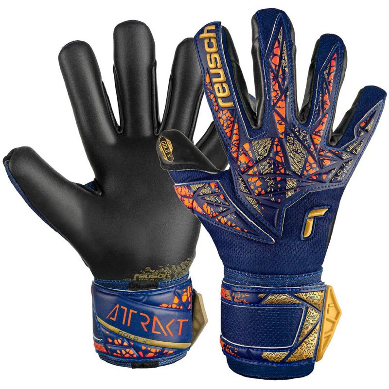 Reusch Attrakt Gold XM goalkeeper gloves 5470945 4411 Accessories/Gloves Your Sports Performance