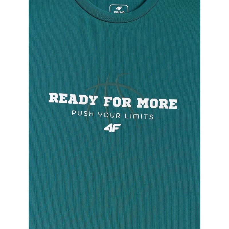 Boy's quick-drying sports T-shirt 4F 4FJRSS26TFTSM2390-46S 4f