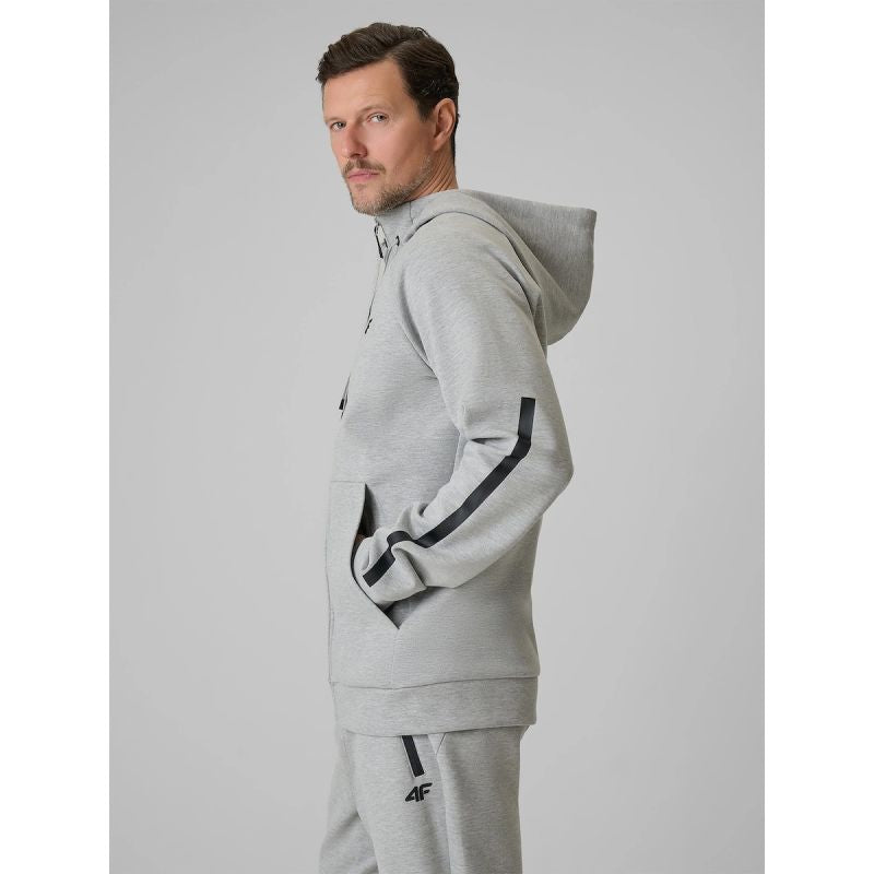 Men's regular hooded sweatshirt 4F 4FRSS26TSWSM2974-27M 4f