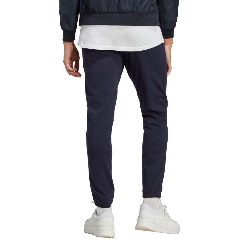 adidas Essentials Single Jersey Tapered Elasticized Cuff Logo M IC0056 pants Clothing/Training Adidas