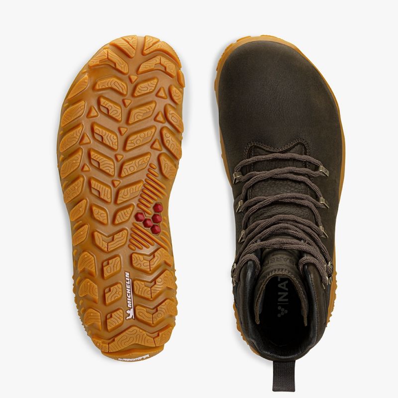 Vivobarefoot TRACKER FOREST ESC WOMENS BRACKEN minimalist trekking shoes (209161-01) In preparation Your Sports Performance