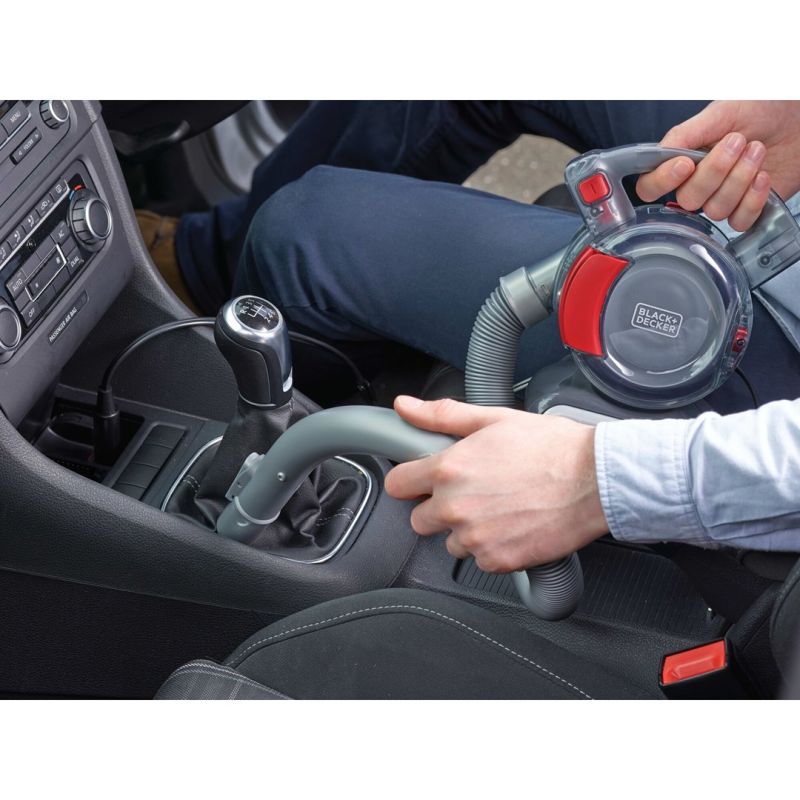 BLACK+DECKER PD1200AV car vacuum cleaner (gray) AGD - Produkty/Odkurzacze Your Sports Performance