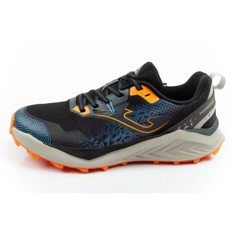 Joma Men's Tundra Cushioned Trail Running Shoes, Black Joma
