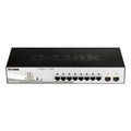D-Link DGS-1210-08P Managed L2 Gigabit Ethernet (10/100/1000) PoE Support Black Komunikacja i łączność/Switch-e Your Sports Performance