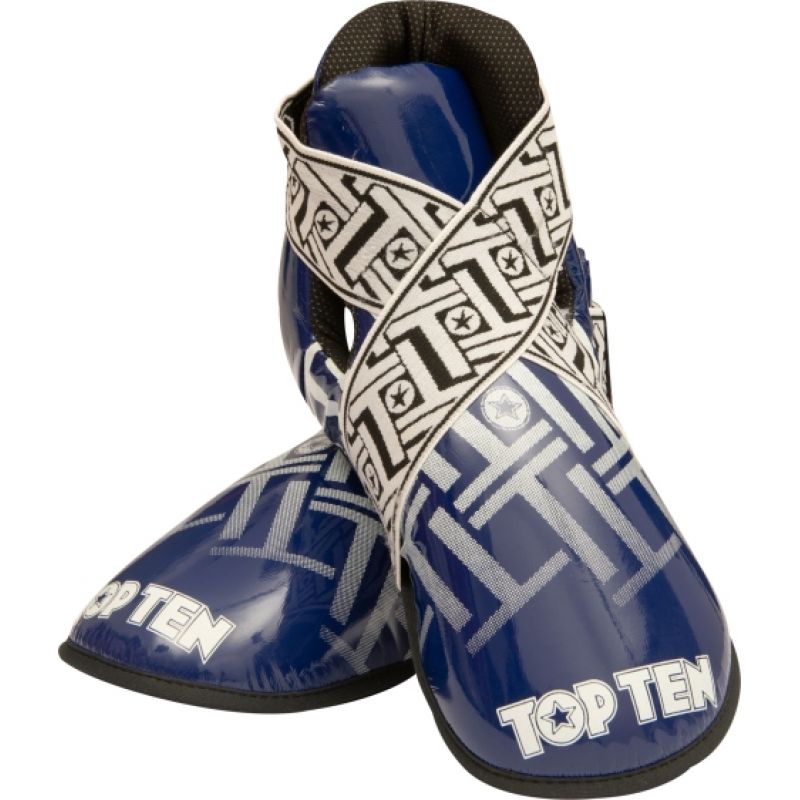 TOP TEN OSTT-PU "SUPERLIGHT PRISM" Foot Protectors (WAKO APPROVED)