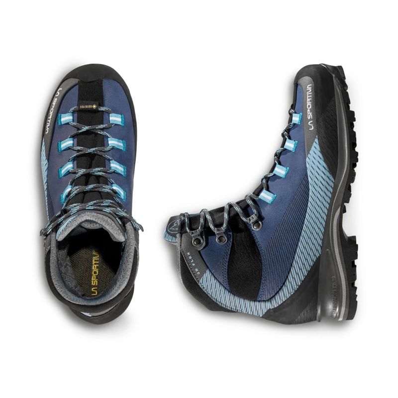 La Sportiva TRANGO TRK Woman Leather GTX ZFMS111B18B21 Opal/Pacific Blue In preparation Your Sports Performance