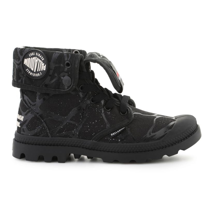 Palladium Stranger Things BAGGY HOPPER TUNNELS Women's 94625-008-M Black Palladium