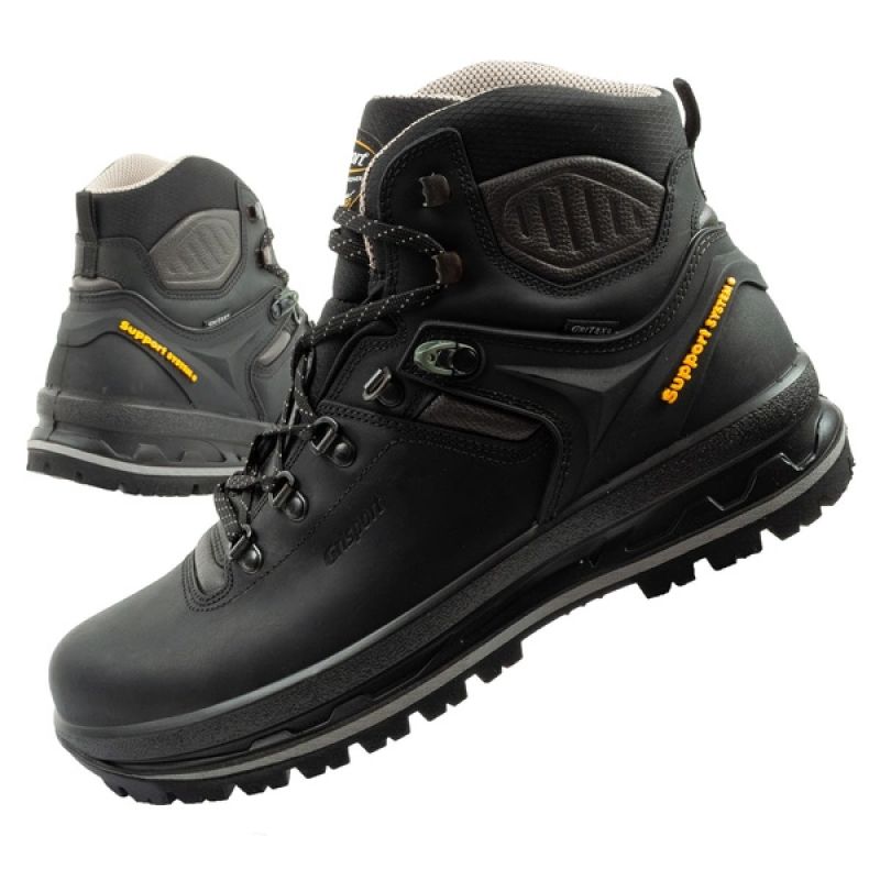 Grisport Nero men's trekking shoes, leather, waterproof, ankle boots In preparation Your Sports Performance