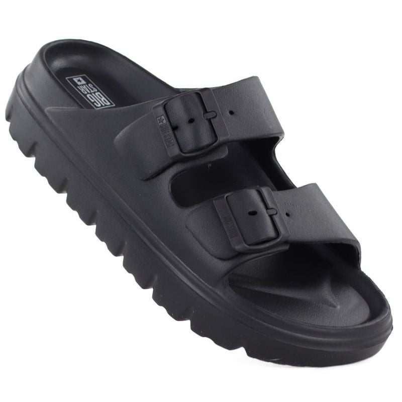 Women's black Big Star TT274A051 pool flip-flops with buckles To be categorized Your Sports Performance