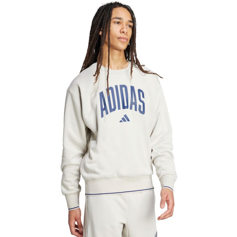 Men's adidas Collegiate Sweatshirt Gray JM1732 In preparation Adidas