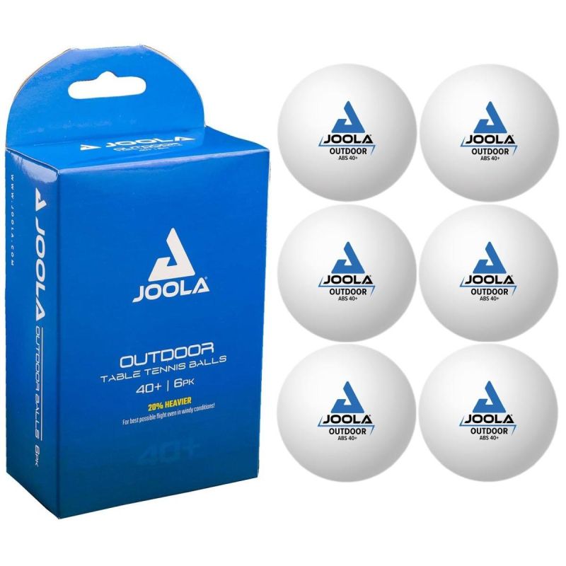 JOOLA OUTDOOR TABLE TENNIS BALL 6 PCS. Accessories Your Sports Performance