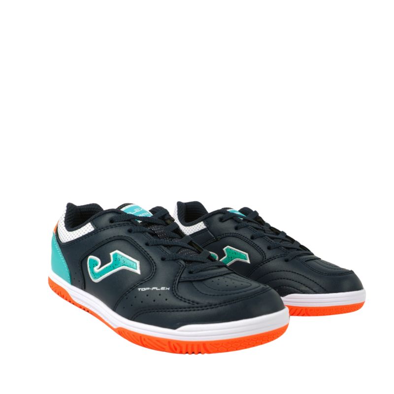 Joma Top Flex 2603 IN navy blue TPJW2603IN kids' soccer shoes
