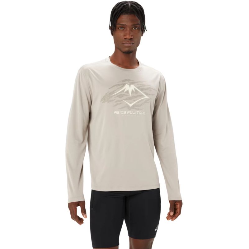 Asics Fujitrail Logo LS Top M 2011C987-250 T-shirt Clothing/Training Asics