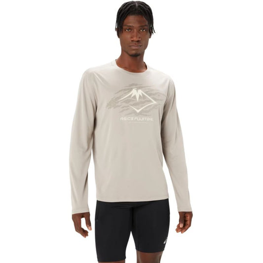 Asics Fujitrail Logo LS Top M 2011C987-250 T-shirt Clothing/Training Asics