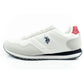 US Polo Assn sports shoes sneakers men's fashionable comfortable white Your Sports Performance