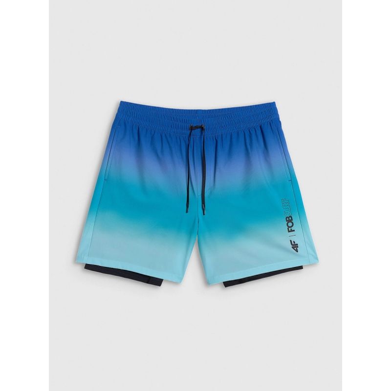 Men's 4F boardshorts with UPF50+ sun protection 4FRSS26UBDSM257-36S