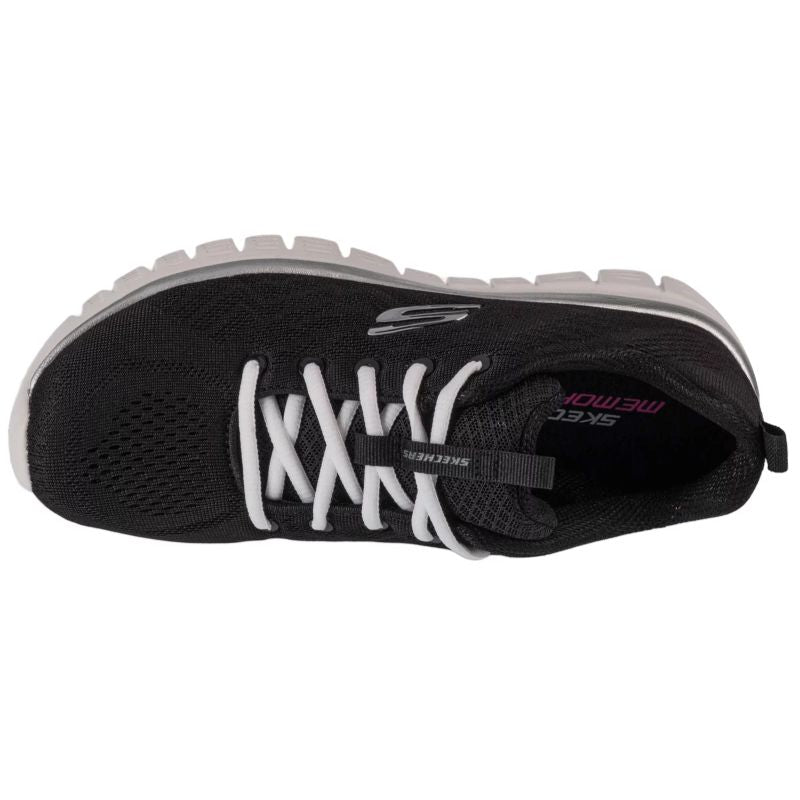 Skechers Graceful - Get Connected 12615-BKW Black 36 In preparation Your Sports Performance