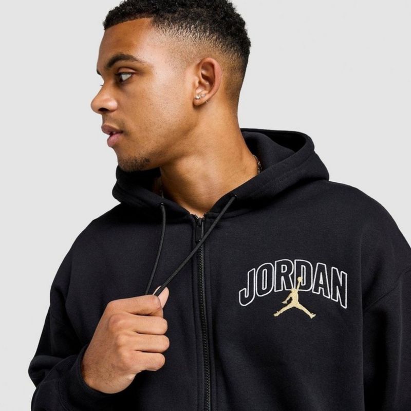 Air Jordan Brooklyn Fleece Full-Zip Hoodie Black - IB7908-011 Odzież/Stroje koszykarskie/Męskie/Spodenki Your Sports Performance